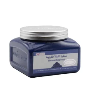 Moroccan indigo scrub